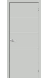 Межкомнатная дверь Граффити-1, цвет Grey Pro