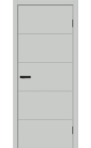 Межкомнатная дверь Граффити-1.Д, цвет Grey Pro