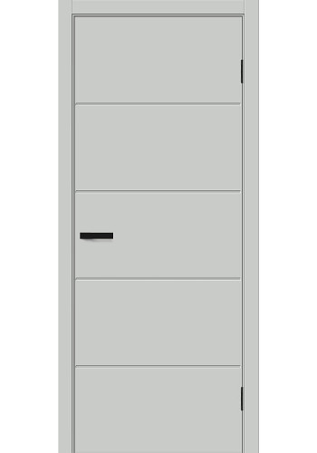 Межкомнатная дверь Граффити-1.Д, цвет Grey Pro
